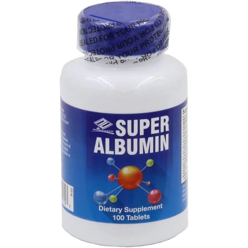 Buy now Nuhealth Super Albumin (100 Tablets) at indiglob india