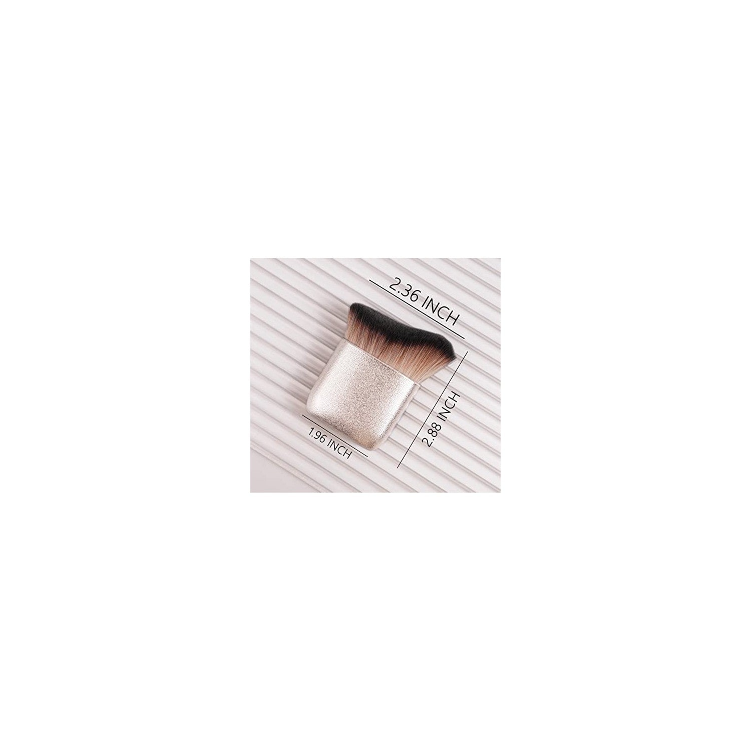 Buy now Self Tanner Brush GOERTI Body Makeup Brush for Flawless Leg Makeup, Kabuki Foundation Makeup Brush for Face & Body, Full Coverage Tanning Blend Applicator for Self Tanner, Bronzer & Lotion Tan Mousse at indiglob india