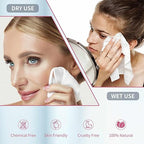 Buy now Disposable Face Towels, Extra Thick, 40 Count, Natural, Skin Cleansing Wipes at indiglob india