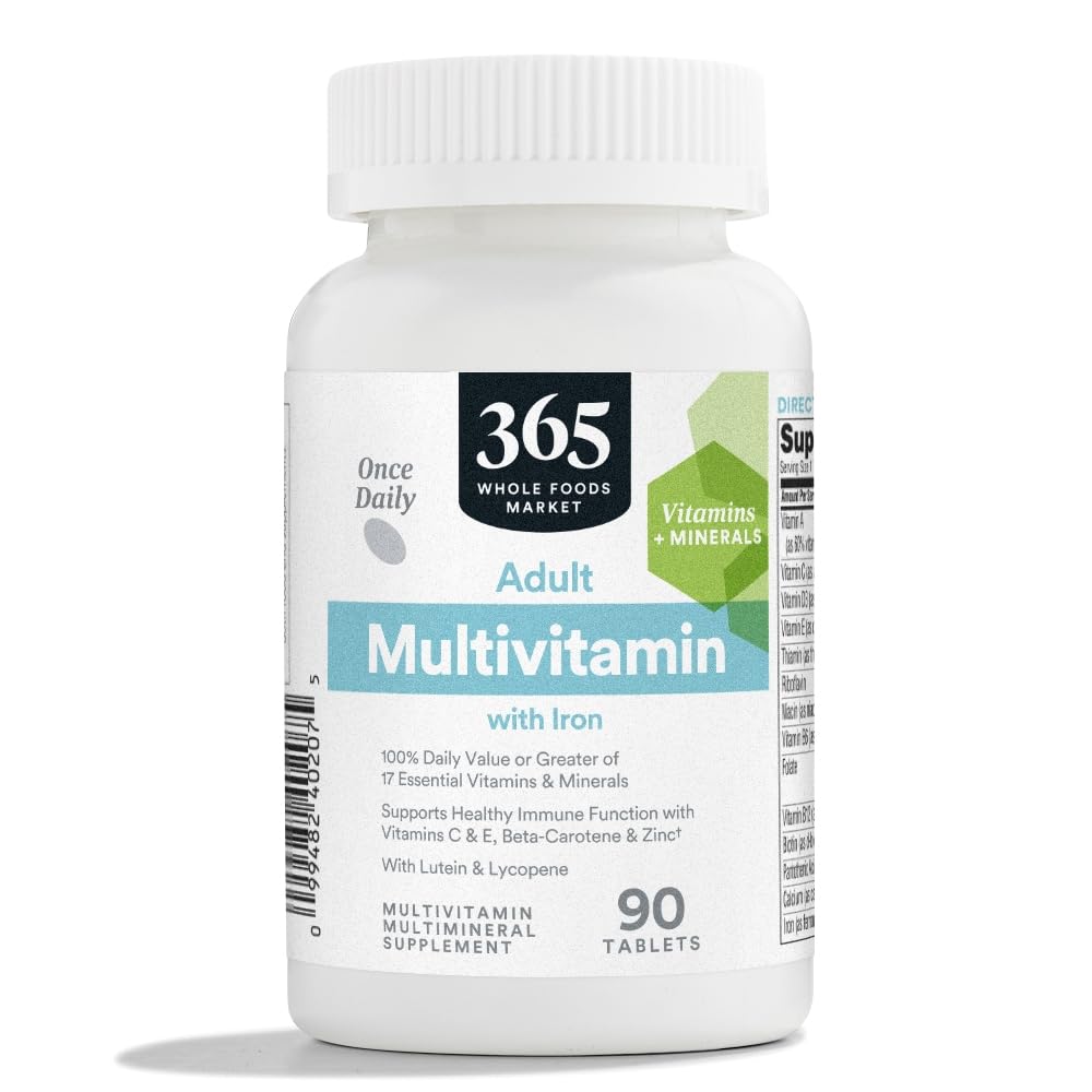 365 by Whole Foods Market, Adult Once Daily Multi, 90 CT