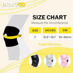 Buy now Bracoo Knee Support Brace for Men Women, Adjustable Compression Sleeve Wrap Patellar Pad Tendon - Arthritis Pain, meniscus tear, Injury Recovery, Running, Workout, KS10 at indiglob india