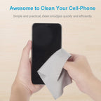 8 PCS Eyeglass Microfiber Cleaning Cloth for Glasses, 6 x7 in Cleaner