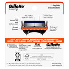 Buy now Gillette Fusion5 Razor Refills for Men, 8 Razor Blade Refills at indiglob india