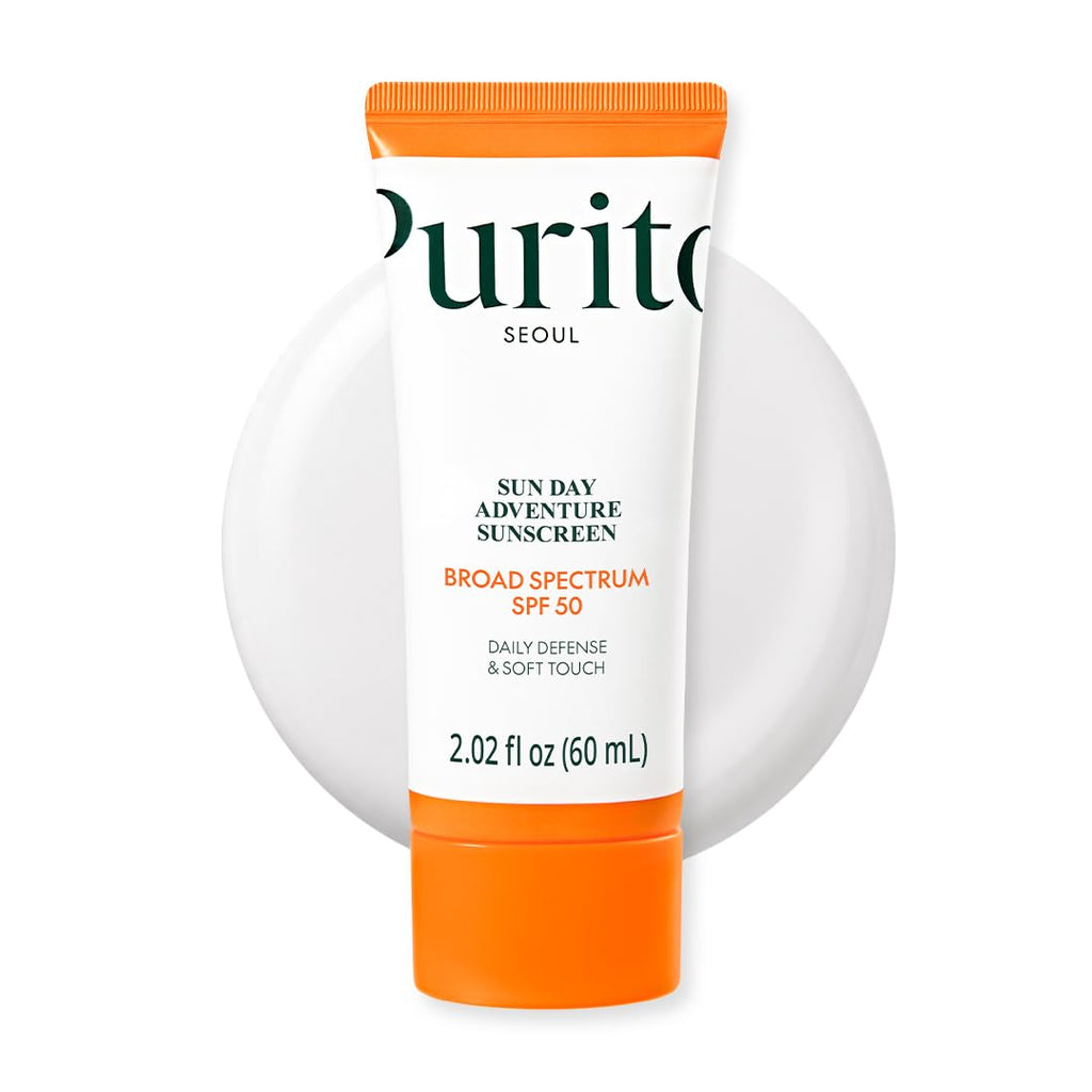PURITO Korean Sunscreen SPF 50 | Daily Lightweight UV Care Sunscreen