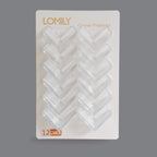 LOMILY Clear Corner Guards(12 Pack),Table Corner Protectors,Clear Edge Safety Bumpers,High Resistant Adhesive Gel,Corner Protector for Baby,Kids,Furniture,Cabinet,Glass,Coffee Table,ect.