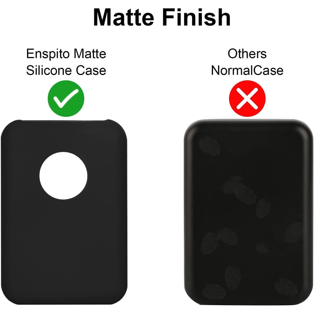 Buy now Protective Case for Apple Magsafe Battery Pack, Silicone Skin Cover Compatible with Magsafe Power Bank Holder, Lightweight Soft MagSafe Portable Charger Case Shockproof Anti-Scratch(Black) at indiglob india