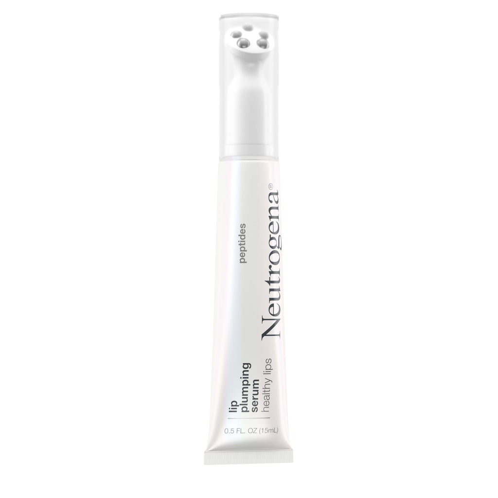 Buy now Neutrogena Healthy Lips Plumping Serum, Lip Enhancer with Peptides Nourishes and Promotes the Appearance of Naturally Fuller and Plumper-Looking Lips, 0.5 fl. oz at indiglob india