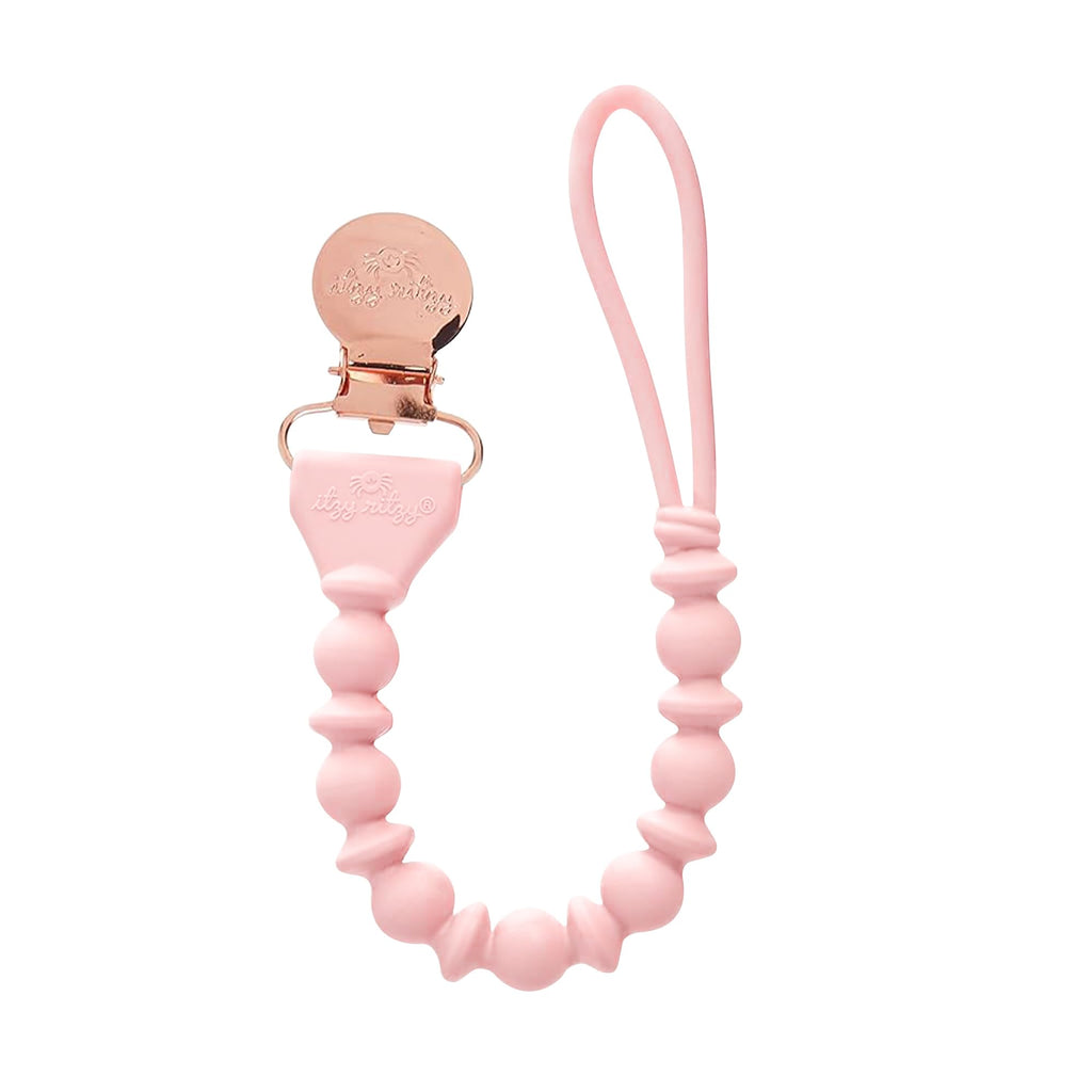 Itzy Ritzy Silicone Pacifier Clip, Baby Pacifier Holder Clip (Baby Bear)