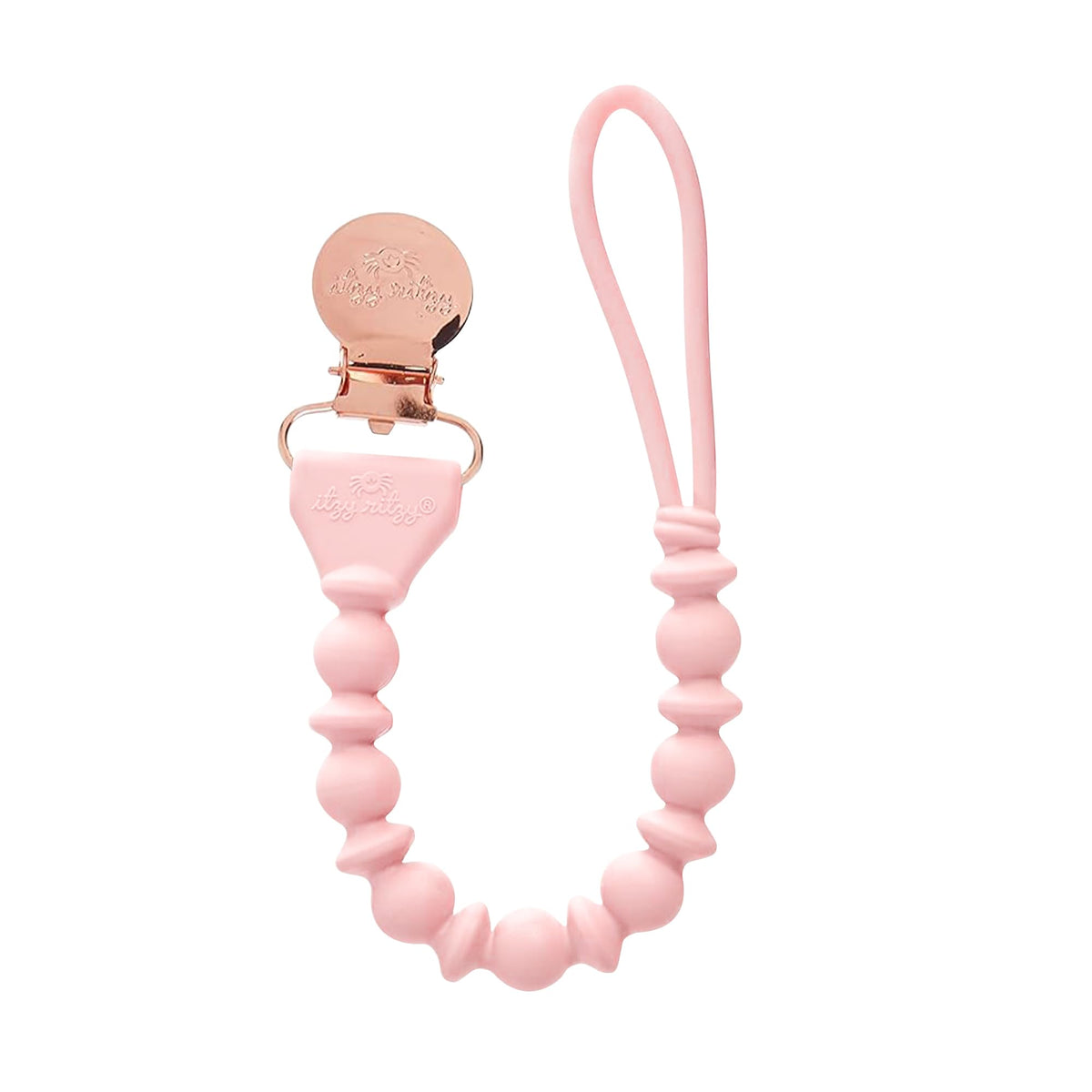 Itzy Ritzy Silicone Pacifier Clip, Baby Pacifier Holder Clip (Baby Bear)