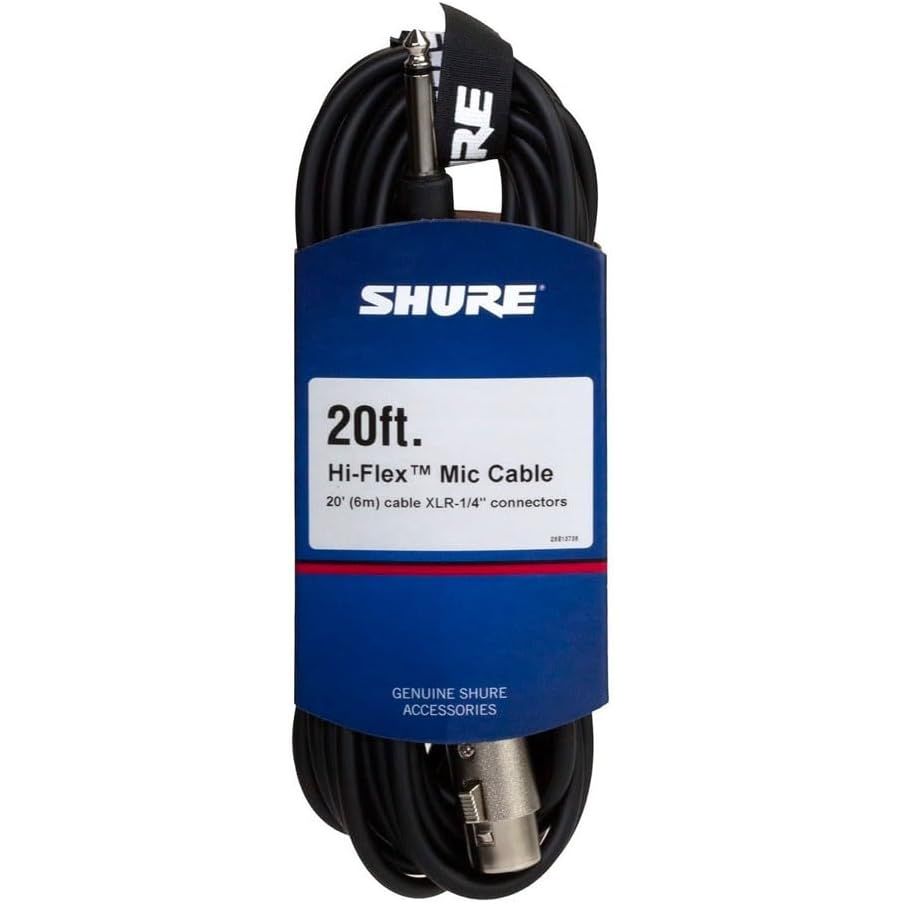 Buy now Shure C15AHZ 15-Feet Cable with 1/4-Inch Phone Plug on Equipment End 20-feet at indiglob india