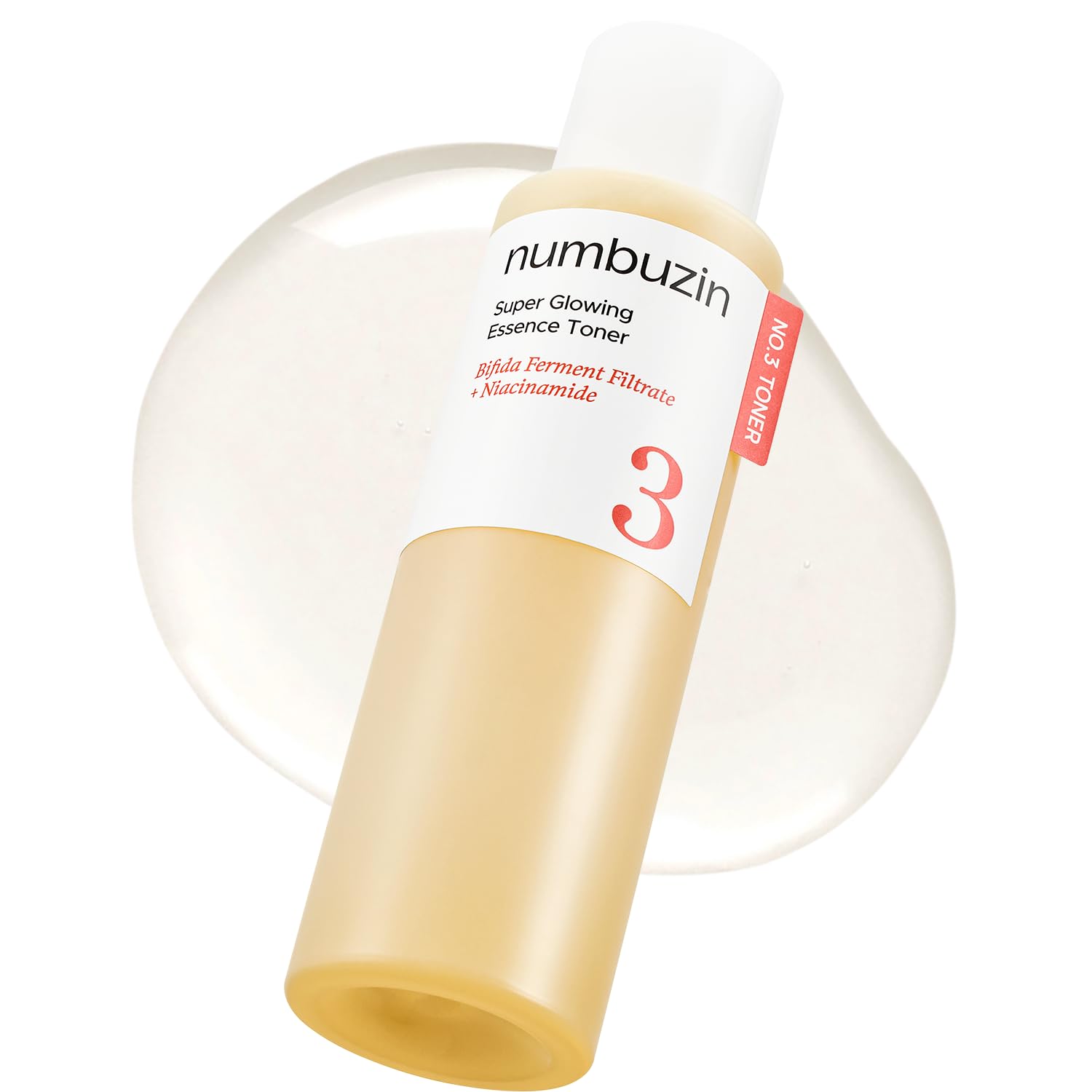 Buy now numbuzin No.3 Super Glowing Essence Toner, Fermented Toner for Skin Glow & Texture, Bifida, Niacinamide, Hydrating, Radiance-Boosting Essence, Zero Pore Care, 6.76 fl oz (200ml) at indiglob india