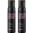 Buy now b.tan Dark Self Tanner Mousse | Get Tanned - Best, 1 Hour Express Sunless Tanning Foam, No Fake Tan Smell, Ultra Dark Bronzing Glow, Face & Body, Vegan, Cruelty Free, 6.7 Fl Oz at indiglob india