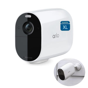 Arlo Essential XL Spotlight Camera, 1080P Color Night Vision, Wireless Security Outdoor Network Camera, 2 Way Audio, Direct to Wi-Fi, Compatible with Alexa, White