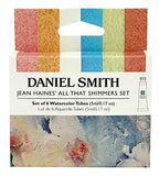 Buy now DANIEL SMITH Watercolor, 5ml tubes, Jean Haines All That Shimmers Set 6 Watercolor Tubes (total 6 pieces) 285610375, 0.17 Fl Oz (Pack of 6) at indiglob india
