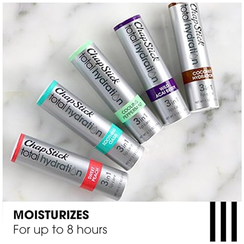 Buy now ChapStick Total Hydration Soothing Oasis Moisturizing Lip Balm Tube, Lip Balm for Lip Care - 0.12 Oz at indiglob india