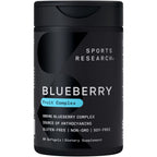 Sports Research® Blueberry Fruit Complex 800mg, 60 Softgels