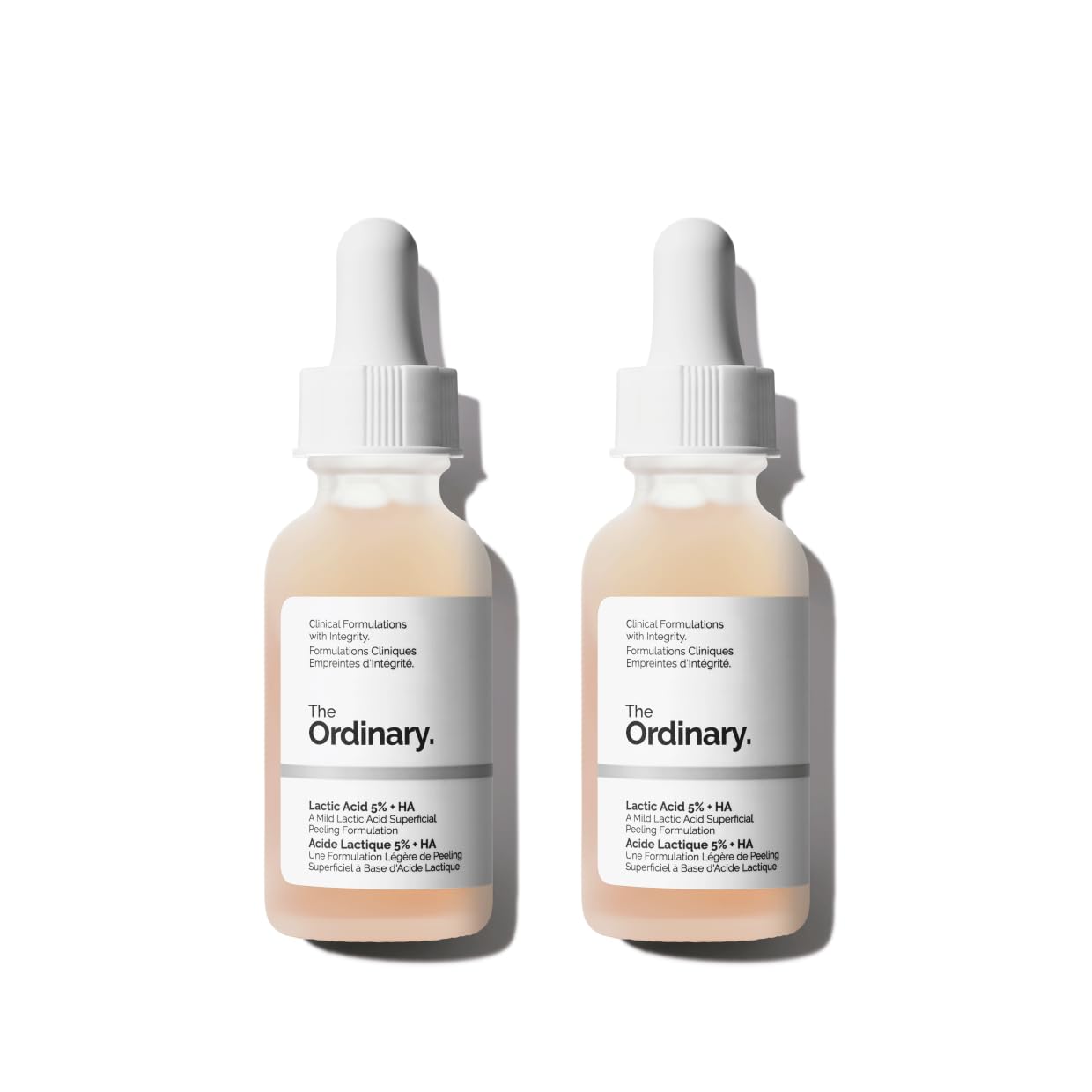 Buy now The Ordinary Lactic Acid 5% + Hyaluronic Acid 2%, Gentle Exfoliating Serum for Smoother Skin 1 Fl Oz (Pack of 2) at indiglob india