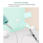 Baby Hair Clippers, Ceramic Blade Electric Kids Hair Trimmer, Cordless Rechargeable Waterproof Haircut Kit for Kids & Adult