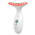 Neck Massager — Portable facial/neck massager with constant temperature heat therapy and vibration massage. USB rechargeable, three adjustable speeds. Relieves fatigue and aids in skincare absorption