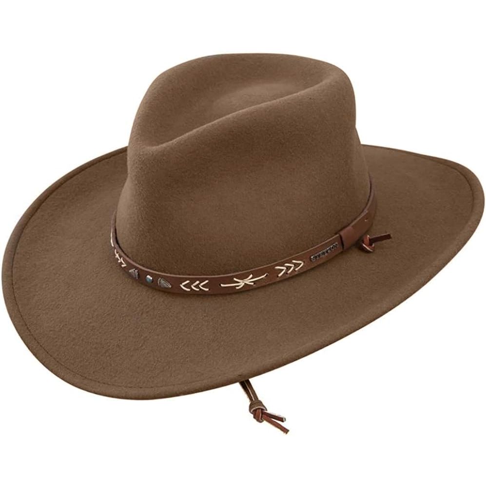 Buy now Stetson Men's Twstfe Small Driftwood at indiglob india