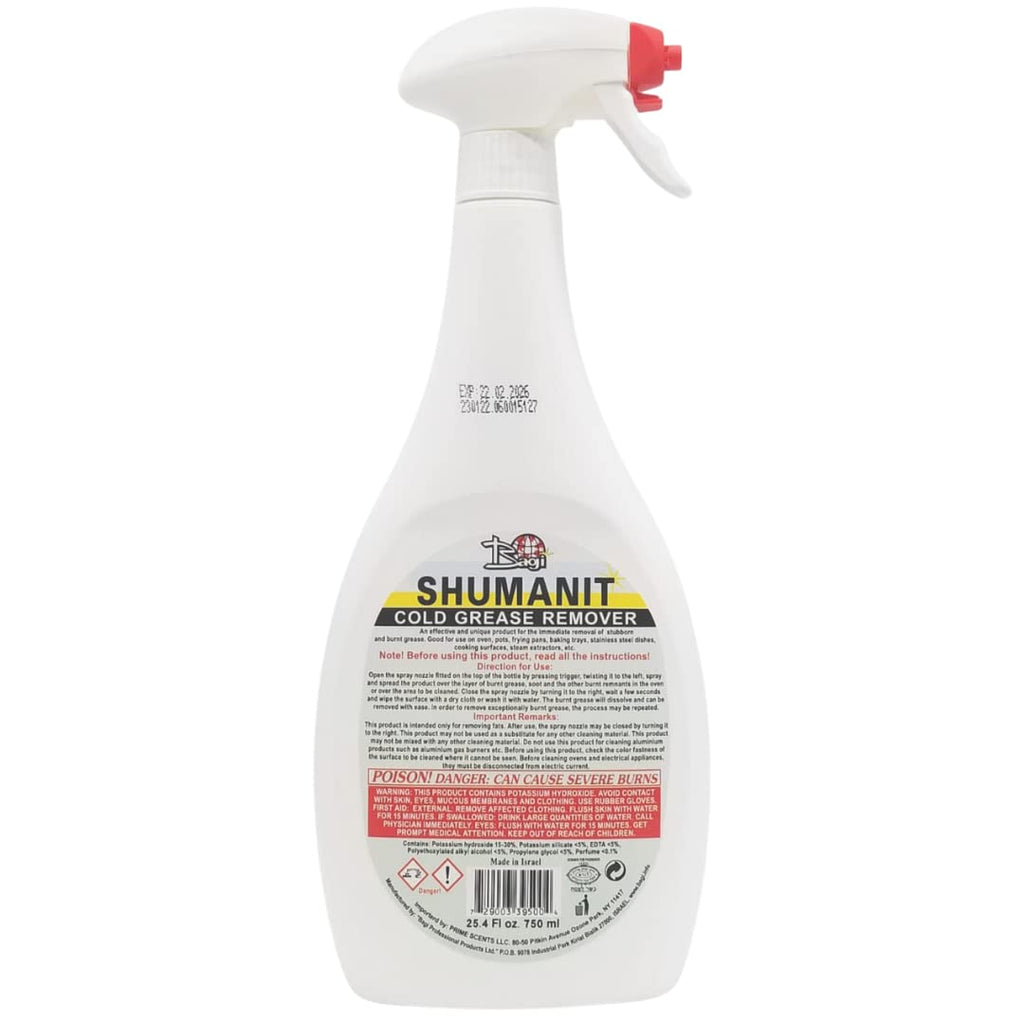 Shumanit Bagi Cold Grease Remover -Kosher For Passover 26.4 Fl Oz (2 Pack)