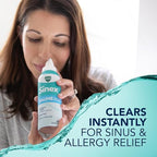 Buy now Vicks Sinex SALINE Nasal Spray, Drug Free Ultra Fine Mist, Clear Everyday Sinus Congestion Fast, Clear Mucus from a Cold or Allergy, Daily Use 5.0 fl oz x 2 at indiglob india
