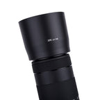 Buy now JJC Reversible Lens Hood Shade for Canon EF 70-300mm f/4-5.6 is II USM Replaces Canon Lens Hood ET-74B, with Button to Lock or Release at indiglob india