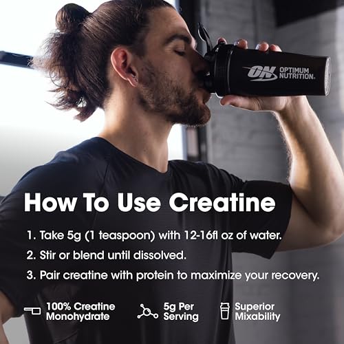 Buy now Optimum Nutrition Micronized Creatine Monohydrate Capsules, Keto Friendly, 2500mg, 300 Capsules (Packaging May Vary) at indiglob india