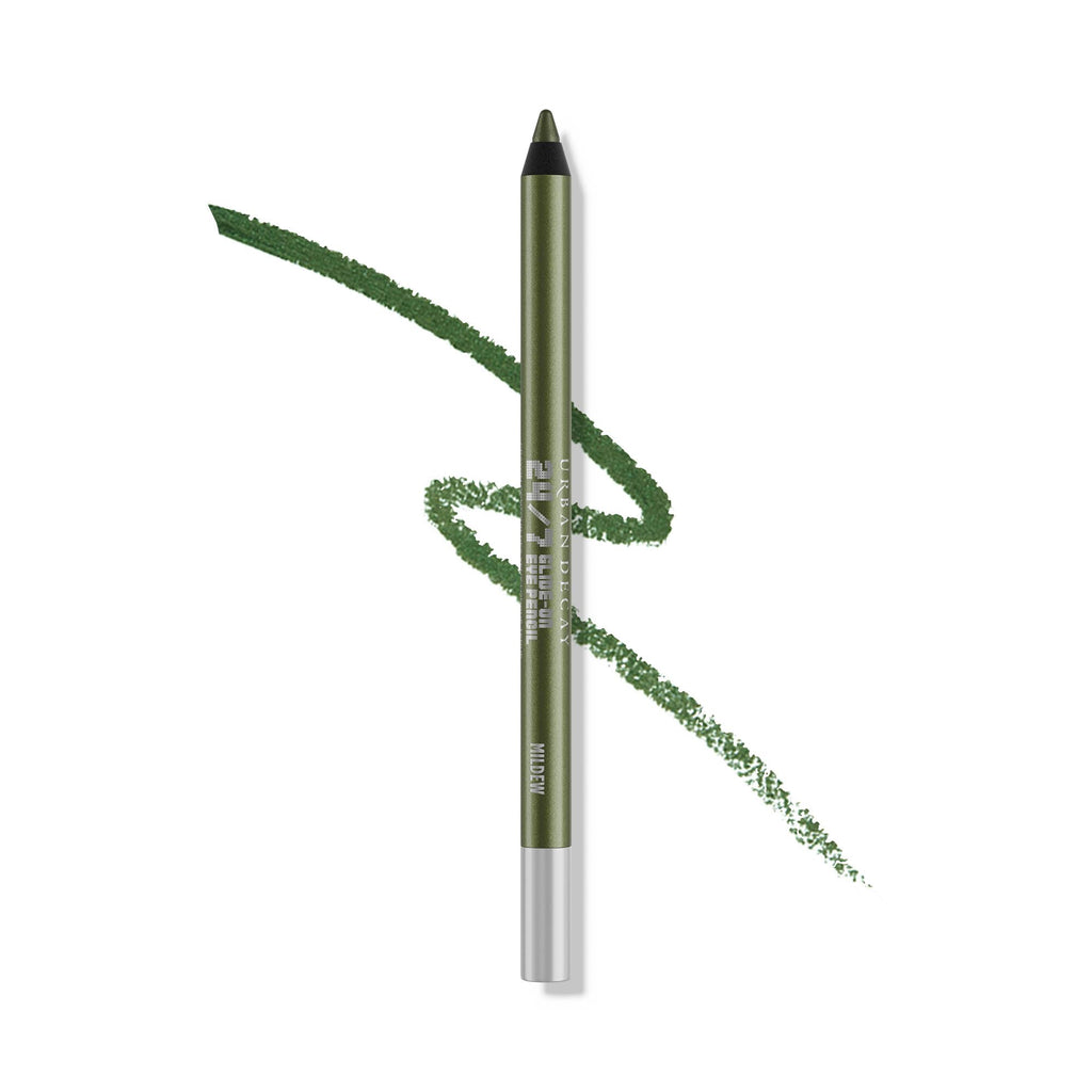 Buy now Urban Decay 24/7 Glide-On Waterproof Eyeliner Pencil - Smudge-Proof, Long-Lasting, Transfer-Proof, Up to 16HR Wear, Smooth No-Tug Formula, Hydrating Color Liner With Vitamin E & Jojoba Oil - 0.04 oz Mildew (deep forest green) at indiglob india