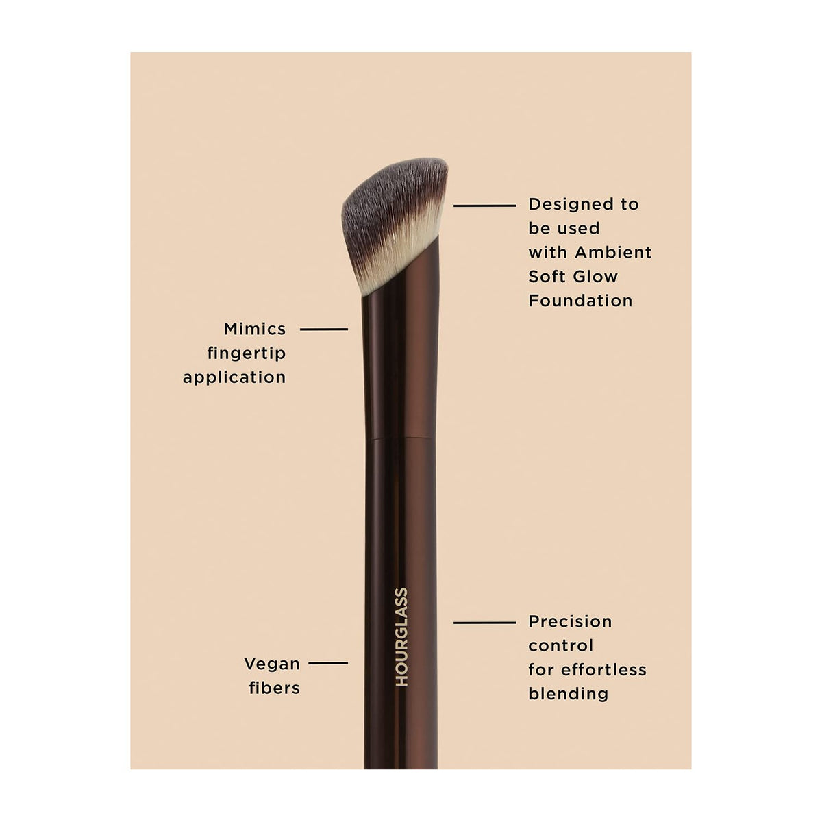 Hourglass Ambient Soft Glow Foundation Brush