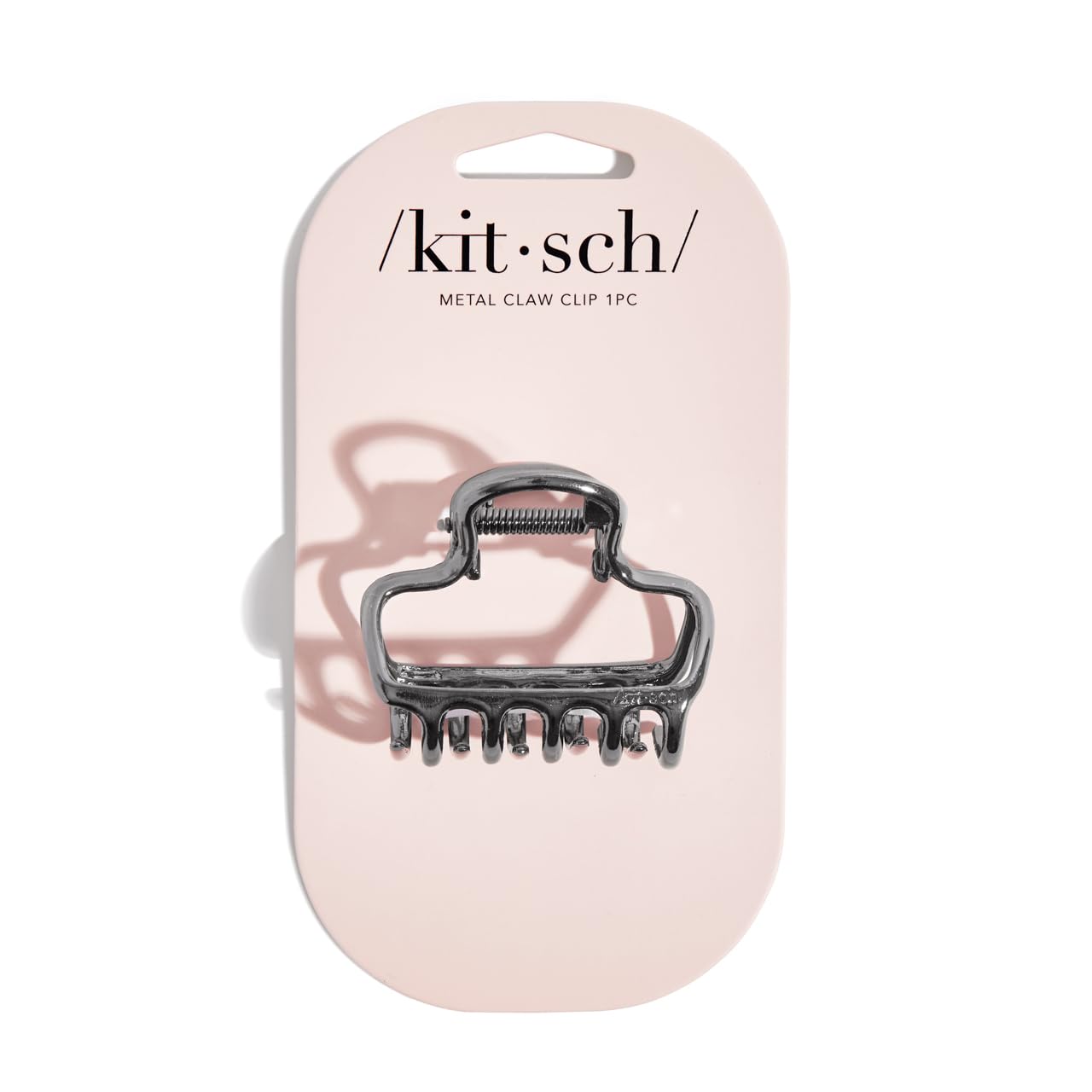 Kitsch Open Shape Metal Hair Clips for Women - Gold, 1 Pc | Durable & Elegant Gold Women Hair Accessories | Clips Hair Comfortably All-Day | Great For Everyday Use & Special Occasions