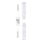 e.l.f. Clear Lash & Brow Mascara Gel, Dual-Sided Flexible Hold, Long-Lasting Clear Formula for Natural-Looking Brows & Defined Lashes