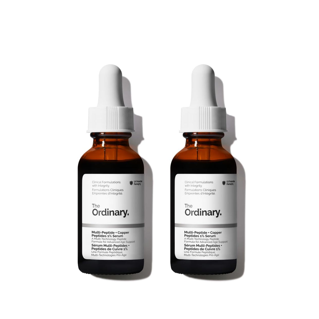 The Ordinary Multi-Peptide + Copper Peptides 1%, GHK-Cu Anti-Aging Serum for Fine Lines and Skin Elasticity