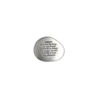 Buy now Cathedral Art Serenity Prayer Soothing Stone - Engraved Rock with Inspirational Words, Mindfulness and Meditation Stones for Stress, Worry, and Anxiety, 1-1/2-Inch, Silver at indiglob india