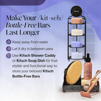 Buy now Kitsch Toning Purple Shampoo & Conditioner Bar Set For Blondes & Color Treated Hair - With Biotin for Strengthening & Neutralizing Brassy Tones - Vegan, Silicone & Sulfate Free - Made in USA at indiglob india