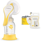 Buy now Medela Silicone Breast Milk Collector, Milk Saver with Spill-Resistant Stopper, Suction Base and Lanyard, 3.4 oz/100 mL at indiglob india