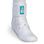 Buy now Med Spec ASO Ankle Stabilizer (Small, White) â€“ Ankle Brace for Sprained Ankle and Peroneal Tendonitis, Orthopedic Ankle Support for Men, Women, Adults, Teens and Kids, Sports Injury Recovery, 264002 Small White at indiglob india