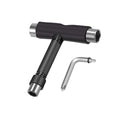 Skate Tool All-in-One, Skateboard Tool Roller Skate Tool T Tool for Skateboard, Muti-Function Portable Skateboard Longboard Accessory with T-Type Allen Key and L-Type Phillips Head Wrench Screwdriver
