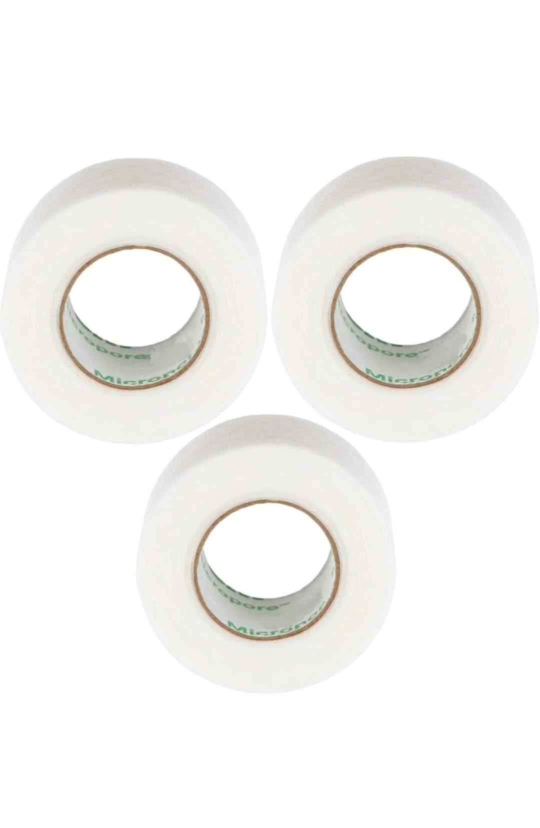 BB Micropore Tape 1530-1 (3 Rolls) 1 inc x 10 Yards, White