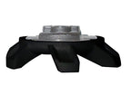 SOFTSPIKES Unisex Adult Black Stealth Golf Cleats, Black/Silver, Clamshell US