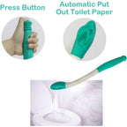 Buy now Toilet Aid Wiper Self Assist Bathroom Bottom Butt Wipe Helper Wand Long Reach Comfort Wipe Tool Paper Tissue for Pregnant After Surgery Seniors Arm Handicap Bariatric at indiglob india