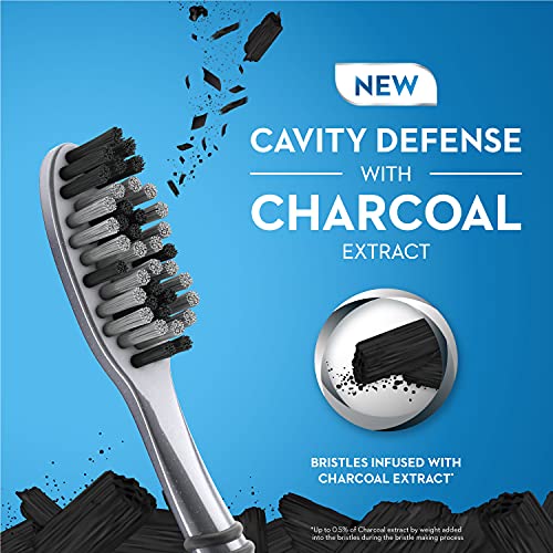 Buy now Oral B Cavity Defense 123 Black Toothbrush â€¹Â¨Â« Medium (Pack of 4) at indiglob india