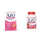 AZO Dual Protection, Urinary + Vaginal Support, Prebiotics and Probiotics for Women*, Starts Working Within 24 Hours, Non-GMO, 30 Count (Pack of 2)