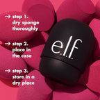 Buy now e.l.f. Safe Travels Sponge Case, On-The-Go, Breathable Beauty Sponge Protection From Dirt & Grimes, Durable Silicon Holder, Vegan & Cruelty-Free at indiglob india