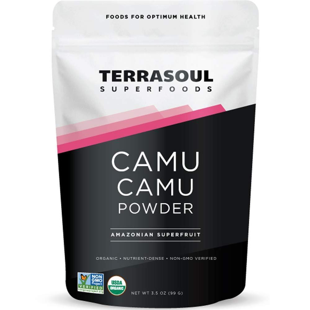 Buy now Terrasoul Superfoods Organic Camu Camu Powder, 3.5 Oz, Amazonian Superfruit for Immune Support, Smoothie Boost, and Vitamin C Antioxidant-Rich Recipes Default at indiglob india