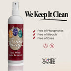 Wine Away Red Wine Stain Remover Spray Bundle, Fabric, Upholstery & Carpet Cleaner Solution, Removes Wine Spots & Laundry Stains, Fast-Acting Spot Treatment, 12oz Home & 2oz Travel Size