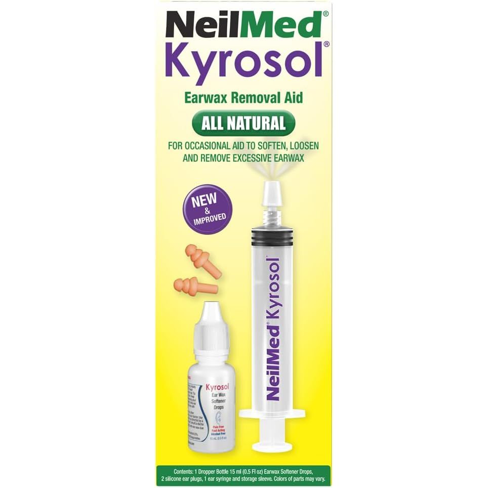 Buy now SQUIP NeilMed Kyrosol All-Natural Earwax Removal Aid, Original Version at indiglob india