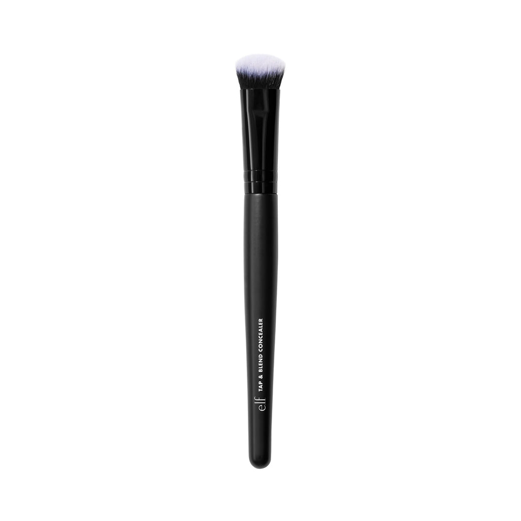 e.l.f. Tap & Blend Concealer Brush, Covers Blemishes & Dark Spots For An Airbrushed Finish With A Precision Tip, Synthetic, Vegan, & Cruelty-Free