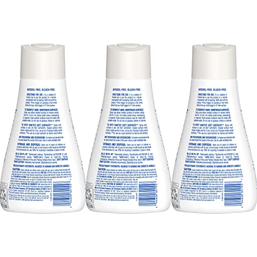 Buy now Clorox Disinfecting Mist, Lemongrass Mandarin, Household Essentials, 3 Refills, 16 Fl Oz Each at indiglob india