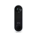 Buy now Arlo Essential Wired Video Doorbell - HD Video, 180 degrees View, Night Vision, 2 Way Audio, Direct to Wi-Fi No Hub Needed, Wired, White (Renewed) at indiglob india